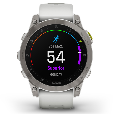 【ベルト2本付】GARMIN EPIX SAPPHIRE Garmin Epix Gen 2 Sapphire 47mm GPS Smartwatch, Black