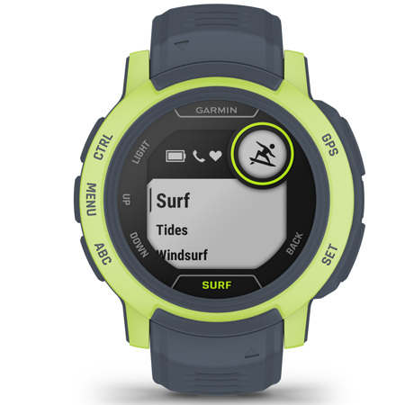 Garmin Instinct 2 Surf Edition 45mm Rugged GPS Smartwatch, Mavericks