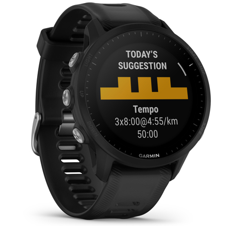 Garmin Forerunner 955 GPS Smartwatch, Black 010-02638-10 - Adorama