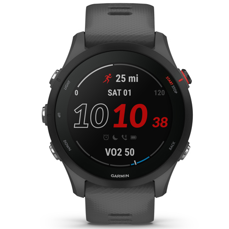 Garmin Forerunner 255 Multisport GPS Smartwatch, Slate Gray