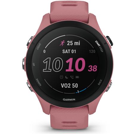 Garmin Forerunner 255S Multisport GPS Smartwatch, Light Pink