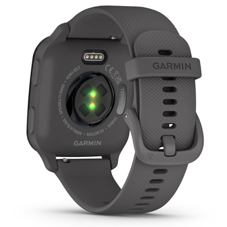  Garmin Venu® Sq 2 GPS Smartwatch, All-Day Health Monitoring,  Long-Lasting Battery Life, AMOLED Display, Slate and Shadow Gray :  Electronics