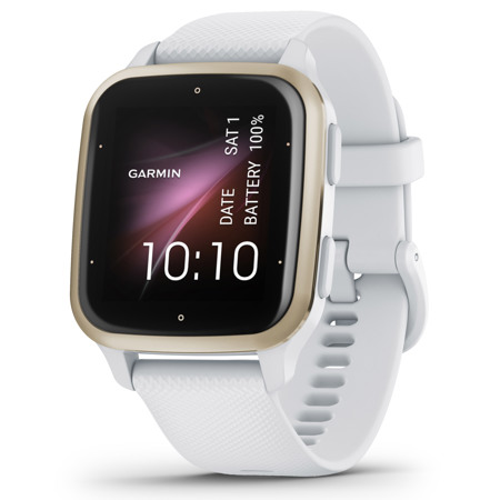 Garmin venu smartwatch with silicone 2025 band