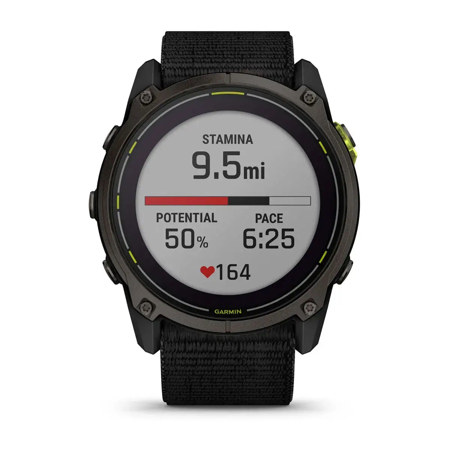 Garmin Enduro 3 Solar Sapphire 51mm GPS Smartwatch, Titanium with