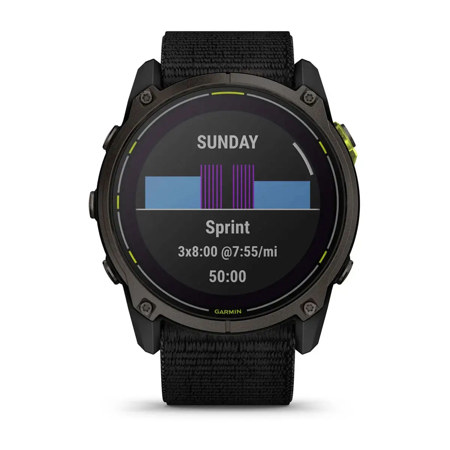 Garmin Enduro 3 Solar Sapphire 51mm GPS Smartwatch, Titanium