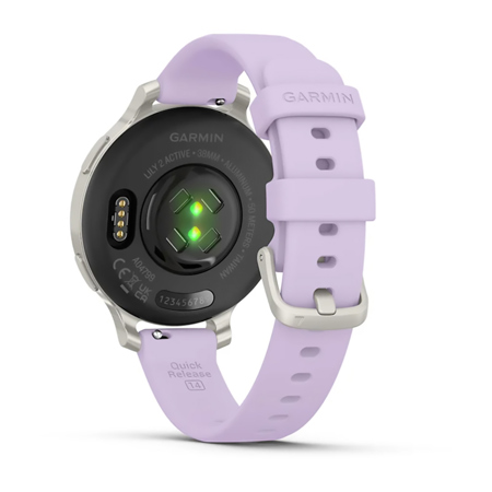 Garmin Lily 2 Active Sport GPS Smartwatch w/Purple Jasmine