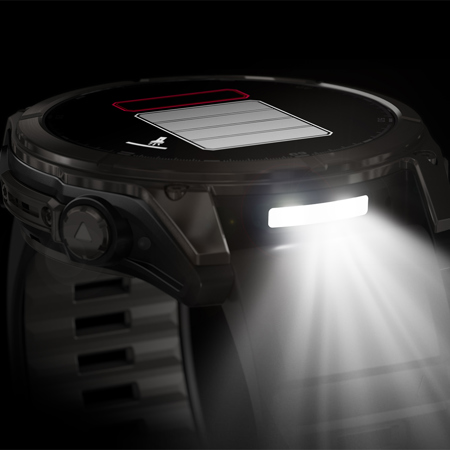 Garmin fenix 8 Sapphire 51mm GPS Smartwatch, Carbon Gray DLC TT