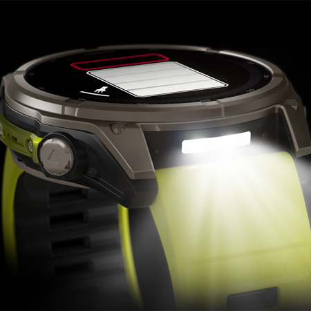 Garmin fenix 8 Solar Sapphire 51mm GPS Smartwatch, TT w/Amp