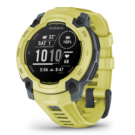 Garmin Instinct E 45mm GPS Smartwatch with Silicone Band Electric Lime