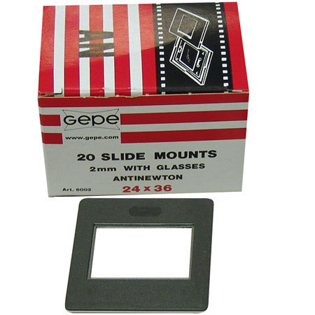 Gepe 2x2 Double Frame Slide Mounts, Pack of 20
