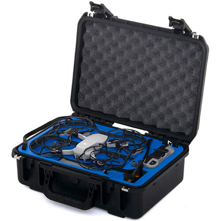 Go Professional Cases Waterproof Hard Case for DJI Mini 2 with Prop Cage