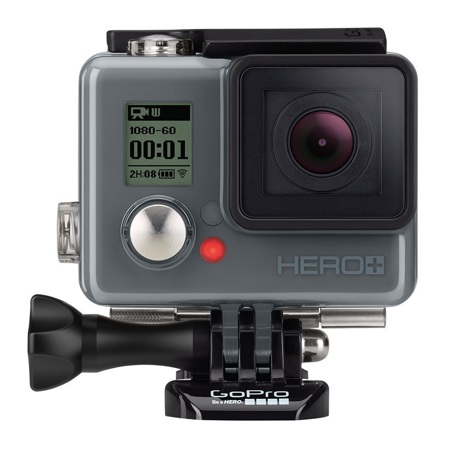 GoPro HERO+ LCD, Supports 1080p60 Video, 8MP Still Photos, Up to 5 FPS