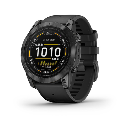 Garmin Epix Pro Gen 2 Standard 51mm GPS Smartwatch, Slate Gray with Black Band