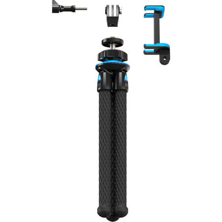 GoPole Flexbase 12" Flexible Tripod for All GoPro, DSLR Cameras & Cell Phones