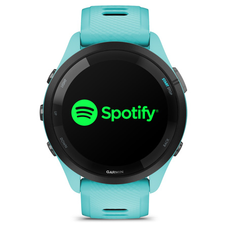 Garmin Forerunner 265 Multisport GPS Smartwatch, Aqua/Black
