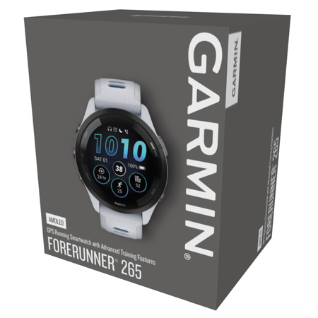Garmin Forerunner 265 Multisport GPS Smartwatch, Whitestone/Tidal