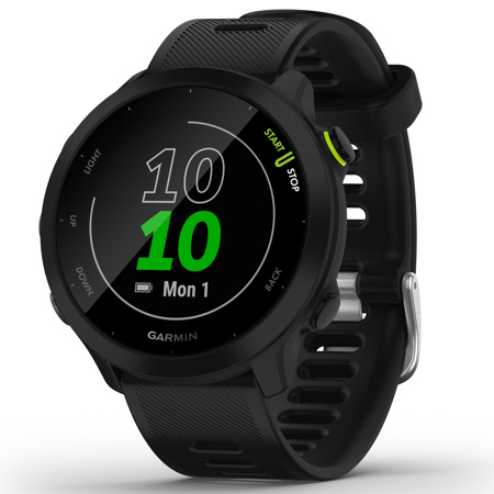 Garmin Forerunner 55 GPS Smartwatch, Black