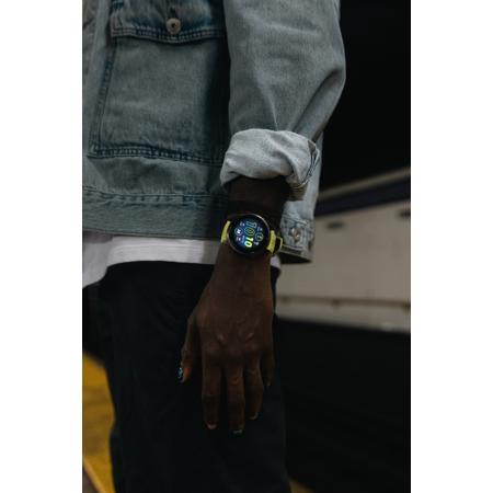 Garmin Forerunner 965 Multisport GPS Smartwatch, Black/Powder Gray