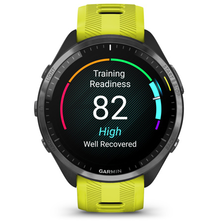 最新デザインの Forerunner Garmin 965 Yellow Amp Smartwatch, GPS Multisport 時計