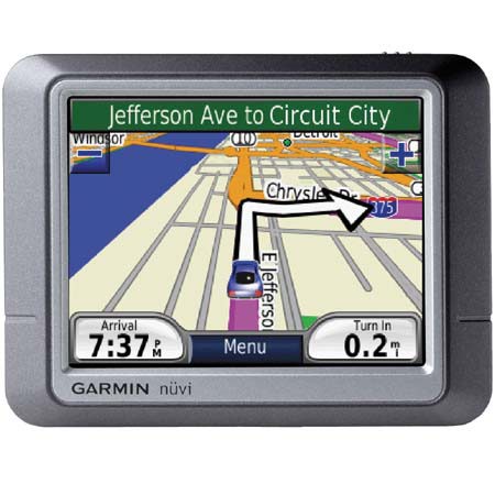 Garmin nuvi 270, Portable GPS Car Navigator & Personal Travel Assistant with 3.5" LCD Touch Screen and USB Interface