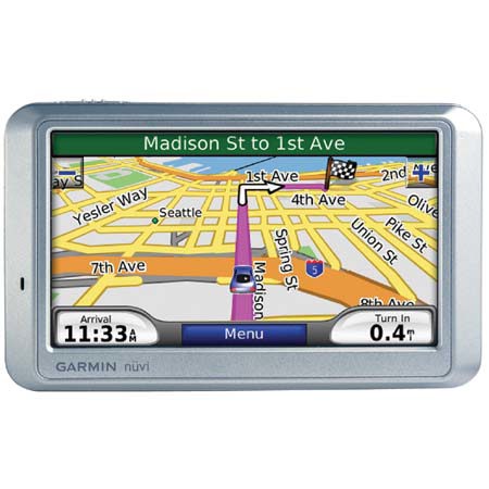 Garmin Nuvi 750, Portable GPS Car Navigator & Travel Assistant, Preloaded for North America - Refurbished by Garmin