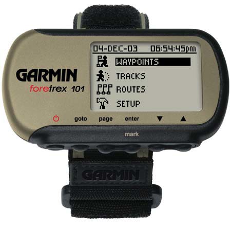 Garmin Refurbished Foretrex 101, Wrist Mounted GPS Navigation System with AAA Batteries