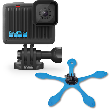 GoPro HERO 4K UHD Tiny Camera, Bundle with Pictar Splat 3N1 Flexible Tripod