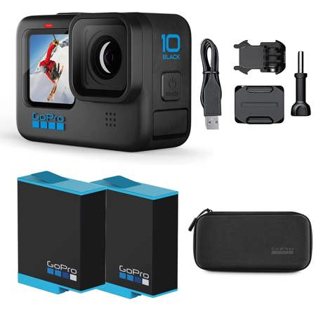 GoPro HERO Black Action Camera with Holiday Bundle, Extreme