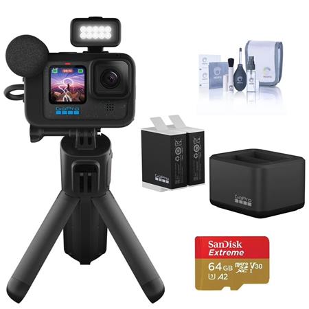 GoPro HERO12 Black Creator Edition Camera with 2x Enduro Battery & Dual  Charger CHDFB-121-CN-K3
