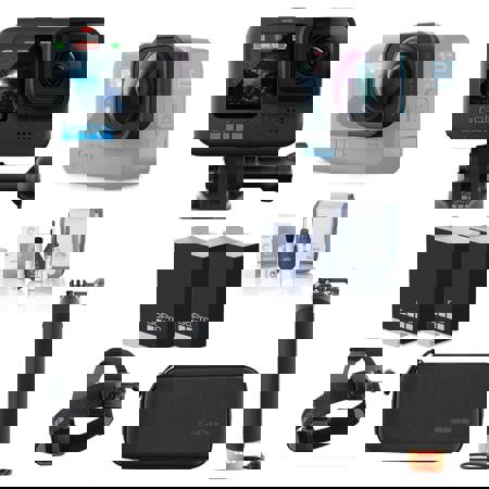 GoPro HERO12 Black Camera Holiday Bundle with Max Lens Mod 2.0