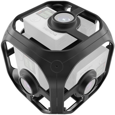 GoPro Omni Spherical Rig Only for 6 HERO4 Black Cameras