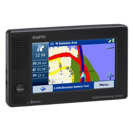 Sanyo Easy Street NVM-4050 Portable GPS Car Navigator