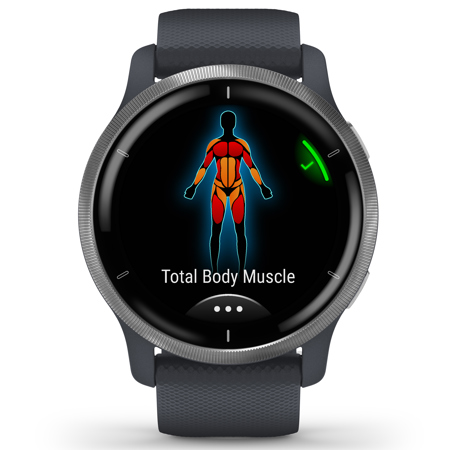 Blue Granite Garmin Venu Gps Smartwatch Garmin VENU GPS Smartwatch