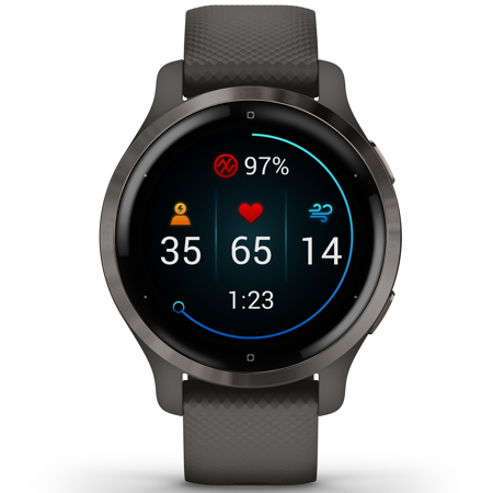 Garmin Venu 2S 40mm GPS Smart Watch, Gray/Slate