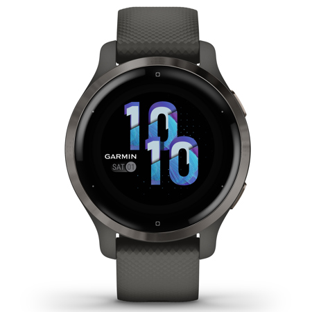 Garmin Venu 2S 40mm GPS Smart Watch, Gray/Slate 010-02429-00 - Adorama