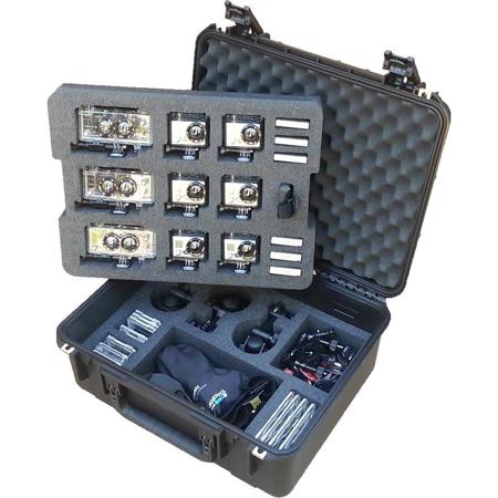 Go Professional Cases Studio XB-363 Case for Six GoPro Cameras with Accessories