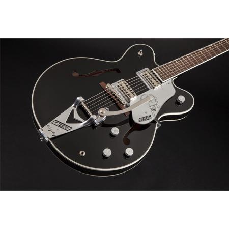 Gretsch G6137TCB Panther Center-Block Electric Guitar, Rosewood Fretboard, Black