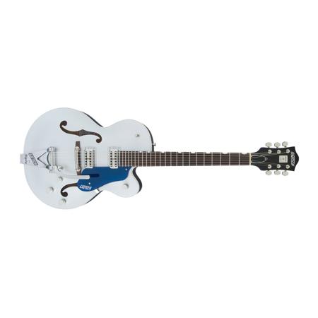 Gretsch G6118T Anniversary Electric Guitar, 2-Tone Iridium Silver/Azure Metallic