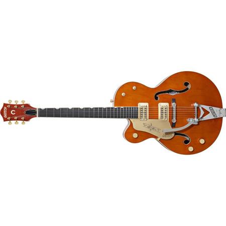 Gretsch G6120-1959LH-LTV Chet Atkins Hollow Body Left-Handed Guitar, Vintage Ora