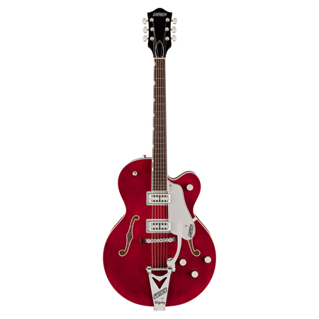 Gretsch Tennessean Hollow Body El Guitar w/String-Thru Bigsby & Hardshell Case Deep Cherry