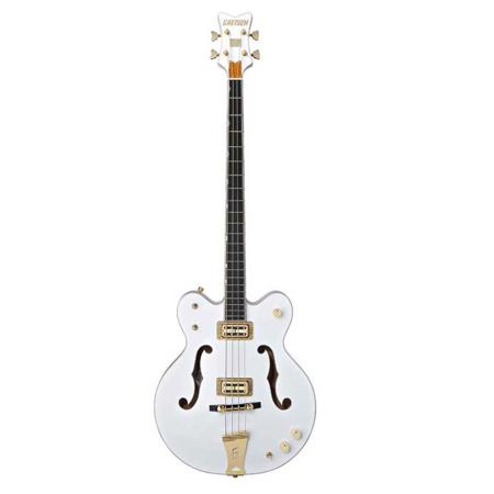 Gretsch Professional Collection G6136LSB White Falcon Bass Guitar, White