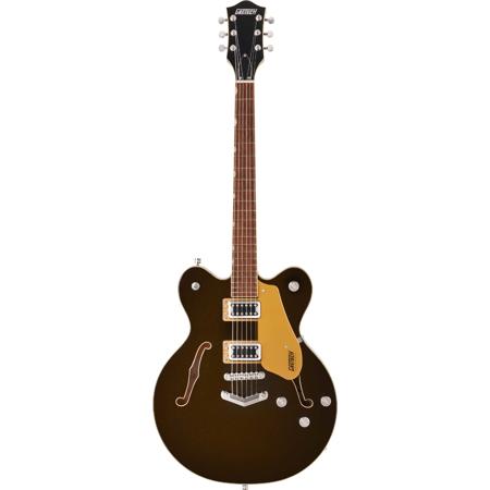 Gretsch G5622 Electromatic Collection Center Block Double-Cut Electric Guitar with V-Stoptail, Black Gold