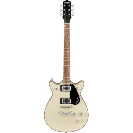 Gretsch G5222 Electromatic Double Jet BT Electric Guitar, Vintage White