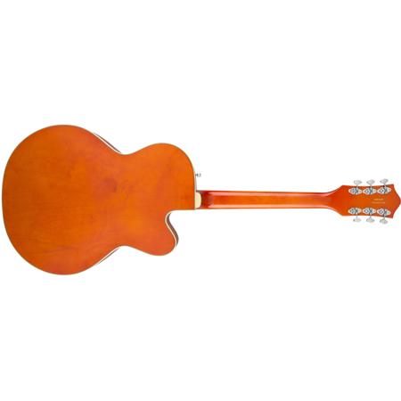 Gretsch G5420LH Electromatic Hollow Body LH Electric Guitar, Orange Stain