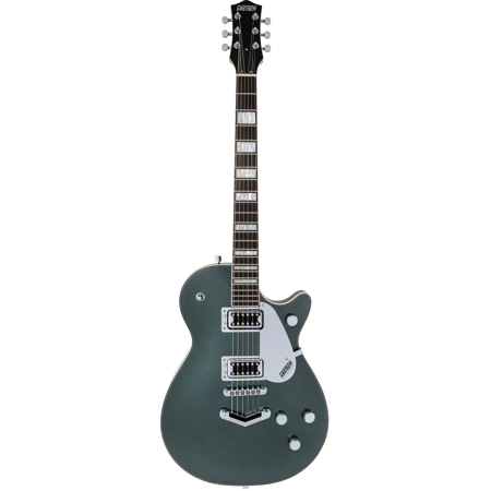 Gretsch G5220 Electromatic Jet BT Single-Cut V-Stoptail Electric Guitar, Laurel Fingerboard, Jade Gray Metallic