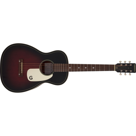 Gretsch Roots Collection G9500 Jim Dandy Flat Top Acoustic Guitar, 18 (12 to Body) Frets, Rosewood Fretboard, C Shape Neck, 2-Color Sunburst
