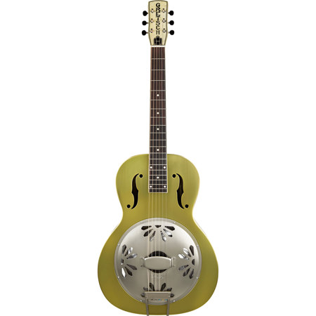 Gretsch G9202 Roots Series Honey Dipper Resonator Guitar, Bell Bronze