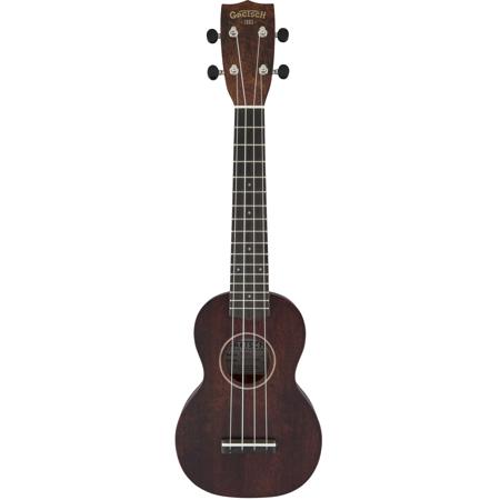 Gretsch G9100 Soprano Standard Ukulele with Gig Bag, Vintage Mahogany Stain