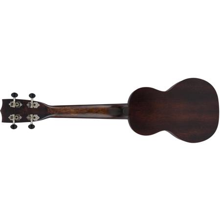 Gretsch G9100-L Soprano Long-Neck Ukulele with Gig Bag, Vintage Mahogany Stain