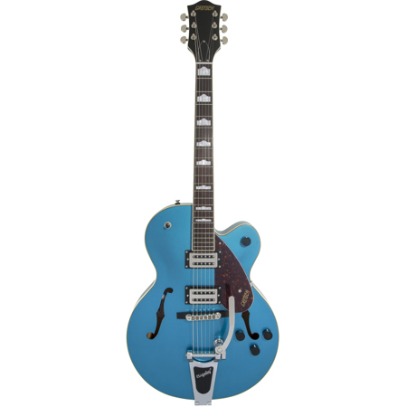Gretsch G2420T Streamliner Hollow Body Electric Guitar, Laurel Fingerboard, Riviera Blue